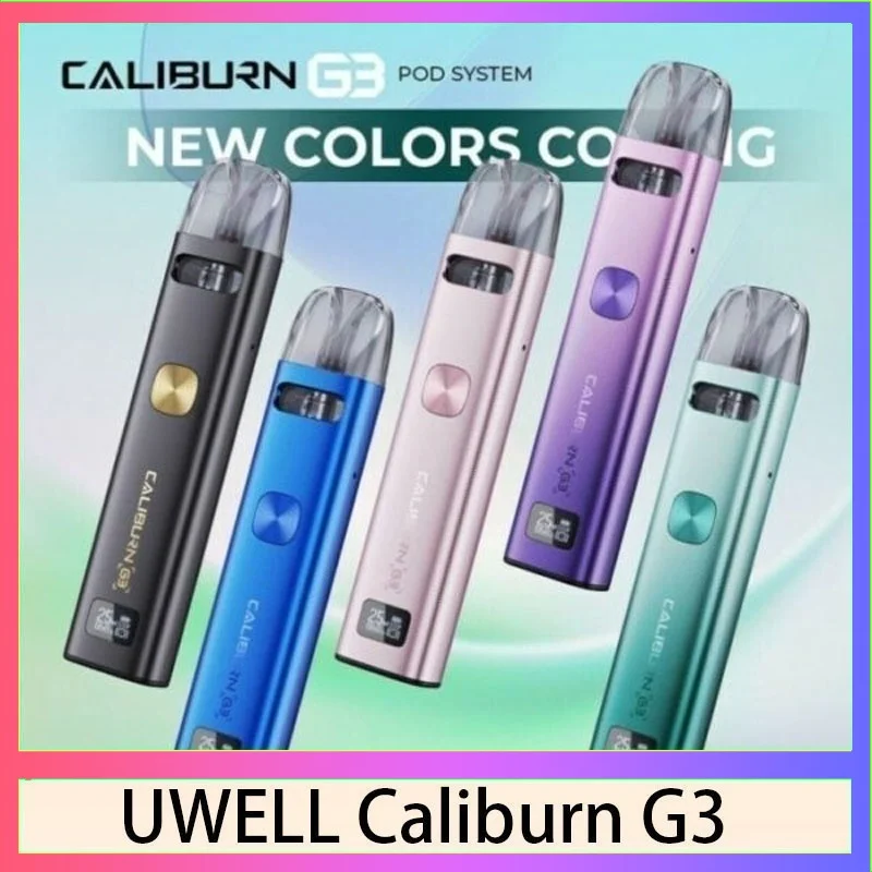 UWELL-Caliburn-G3-Kit 註油主機套裝 Uwell Caliburn G3 Kit 註油主機套裝|咖哩棒電子煙主機・空倉・原廠正品現貨:圖片 1
