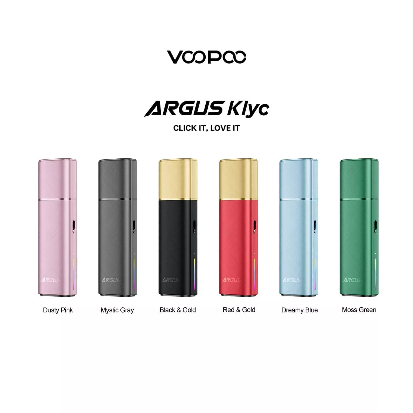 VOOPOO_Argus_Klyc_註油主機 Voopoo Argus Klyc 阿格斯註油主機套裝|磁吸防塵 · 可調功率 · 大容量電池 · 台灣現貨:圖片 1